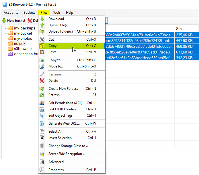 aws s3 copy from one bucket to another