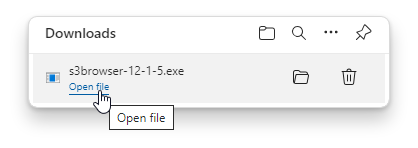 File Download dialog box