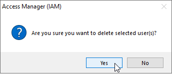 How to delete an IAM User. Confirm deletion
